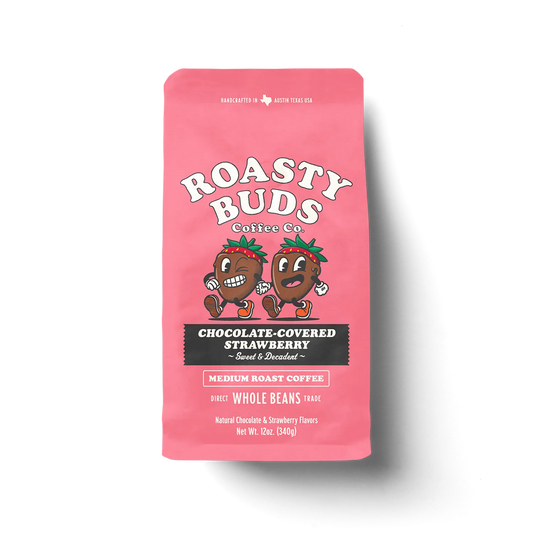 Roasty Buds Chocolate-Covered Strawberry