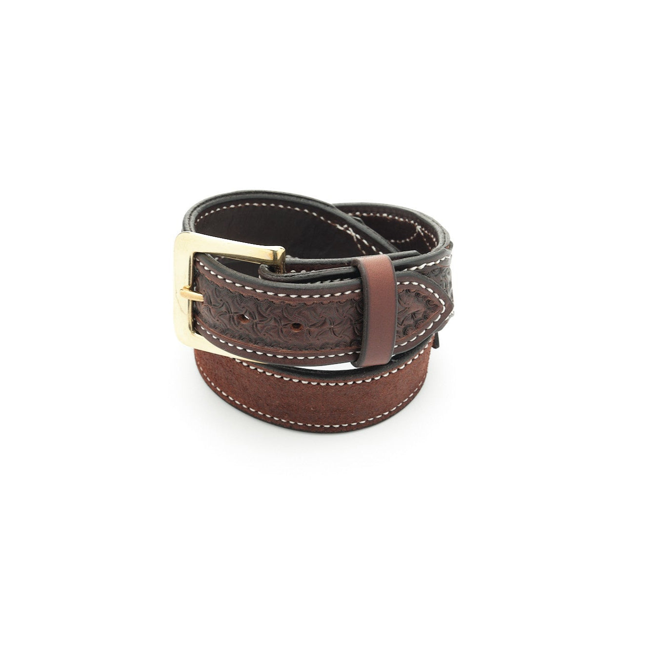 Texas Saddlery Kid's Chocolate Spider Combo Belt