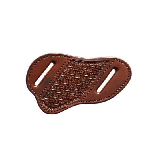 Texas Saddlery Chocolate Spider Knife Sheath