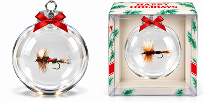 Stone Creek Tied Fly Holiday Ornaments