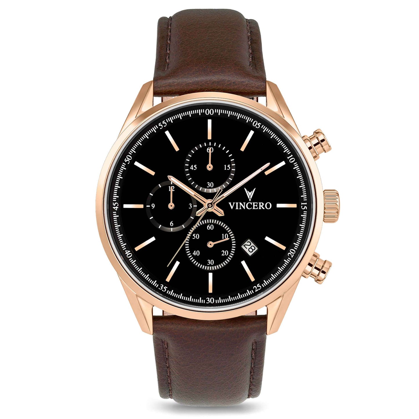 Vincero The Chrono S2 40mm - Rose Gold
