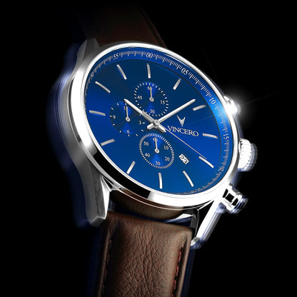 Vincero The Chrono S2 - Blue/Brown