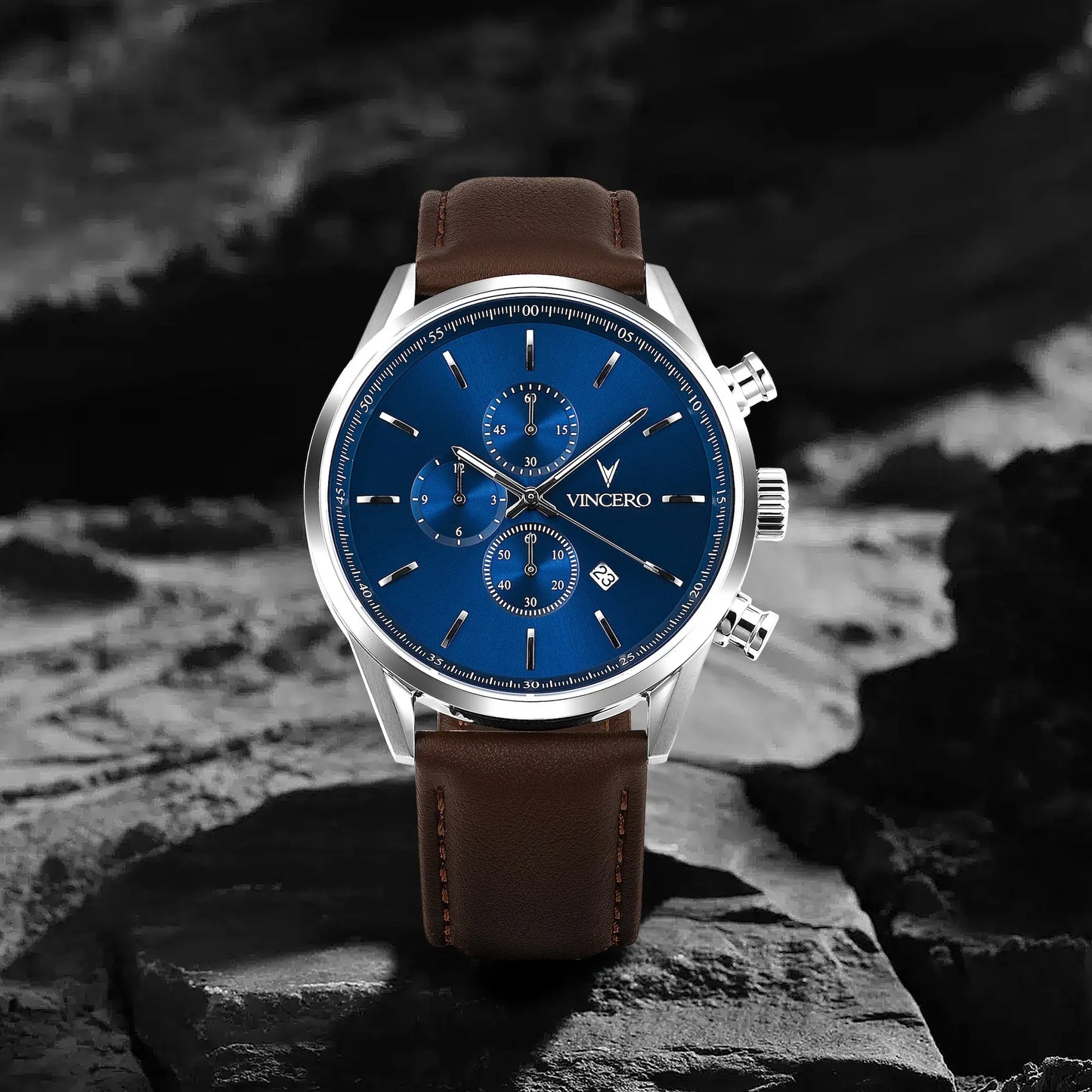 Vincero The Chrono S2 - Blue/Brown