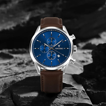 Vincero The Chrono S2 - Blue/Brown