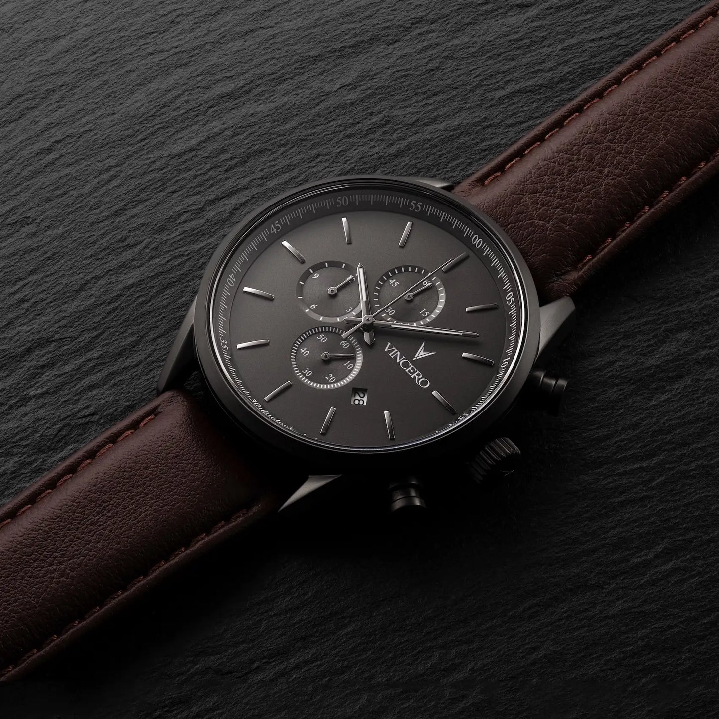 Vincero The Chrono S2 - Gunmetal/Walnut