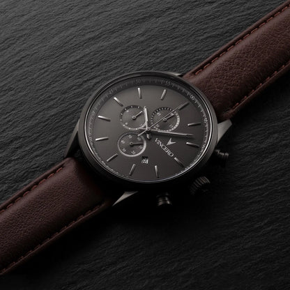 Vincero The Chrono S2 - Gunmetal/Walnut