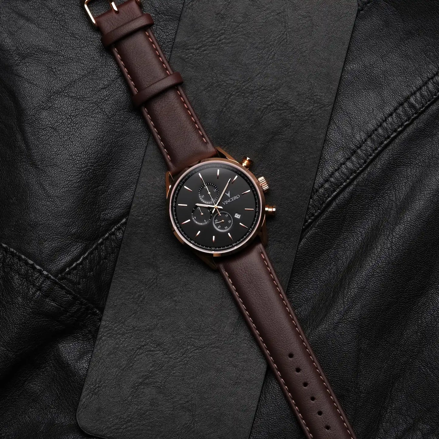 Vincero The Chrono S2 40mm - Rose Gold