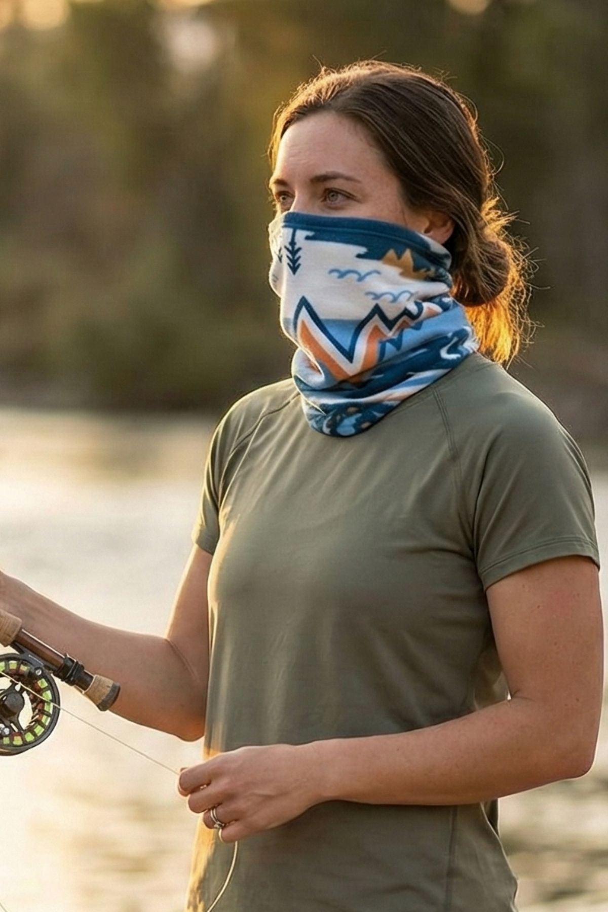 FisheWear Chummy Reversible Neck Tube