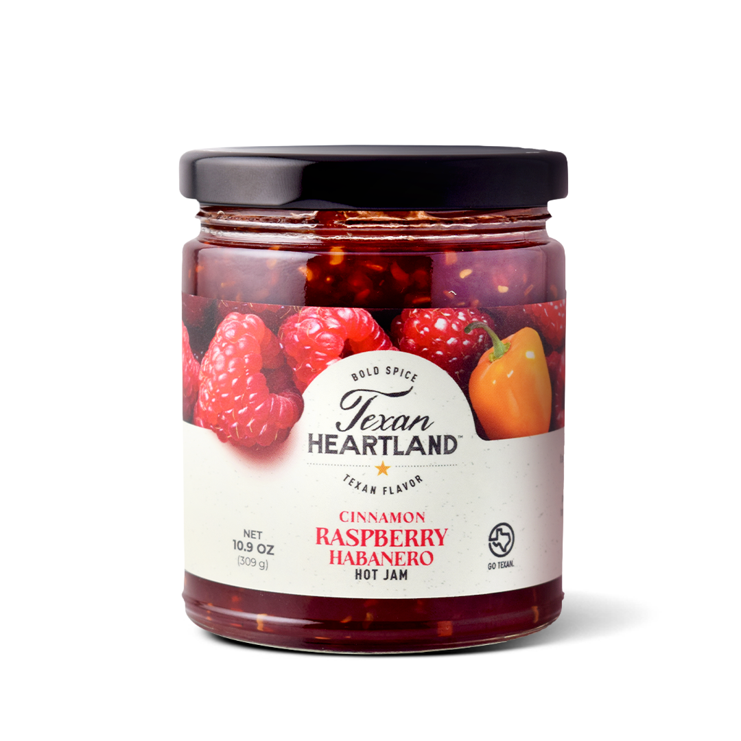 Texan Heartland Cinnamon Raspberry Habanero Hot Jam