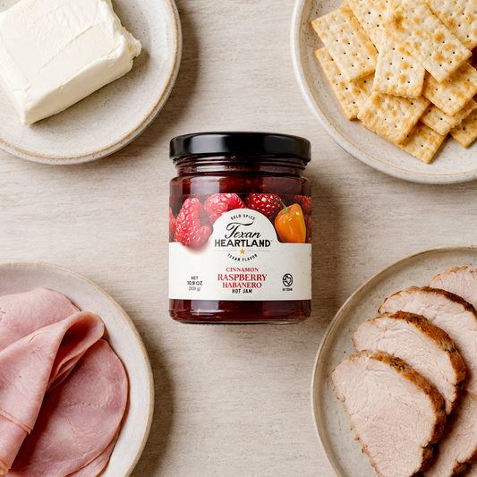 Texan Heartland Cinnamon Raspberry Habanero Hot Jam