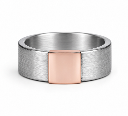 Everyday Outdoors Classic 7mm 14kt Rose Gold Barrel Band