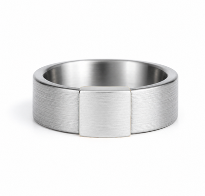 Everyday Outdoors Classic 7mm Silver Platinum Barrel Band