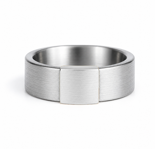 Everyday Outdoors Classic 7mm Silver Platinum Barrel Band