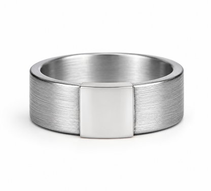 Everyday Outdoors Classic 7mm Silver Platinum Barrel Band