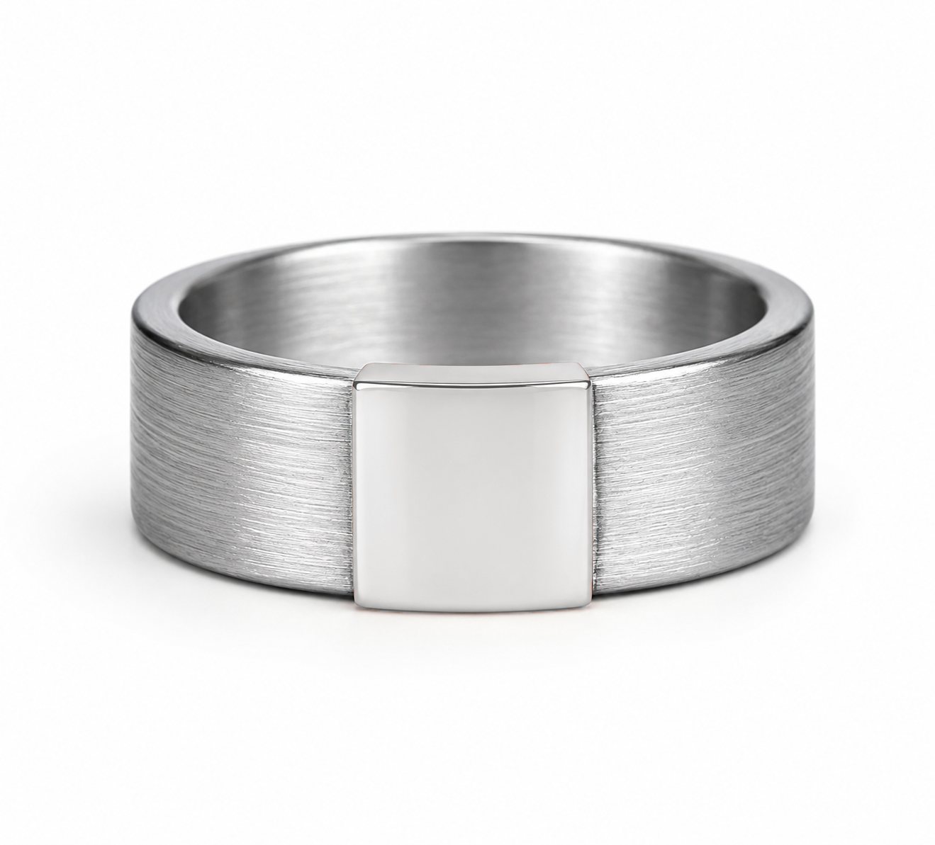 Everyday Outdoors Classic 7mm 14kt White Gold Barrel Band