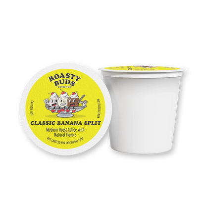 Roasty Buds Classic Banana Split Coffee Pods
