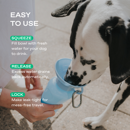 Springland Pets 22oz Original Dog Travel Water Bottle