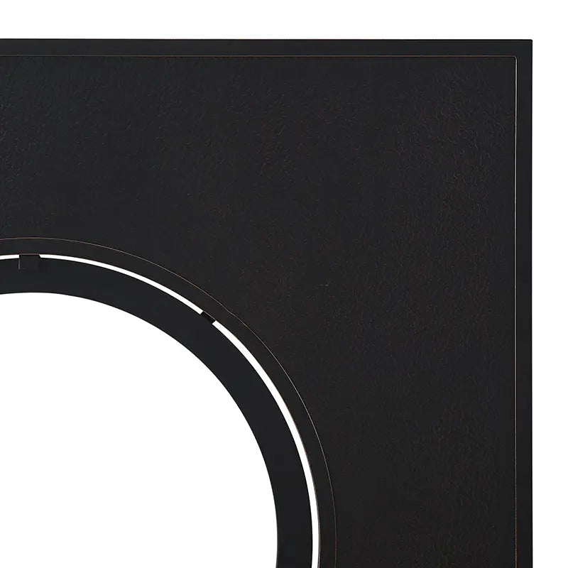 Balkene Home Clayton 40" Round Hammered Aluminum Convertible Gas Fire Pit Table