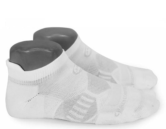 Crazy Compression Clean White - Elite Runners Socks