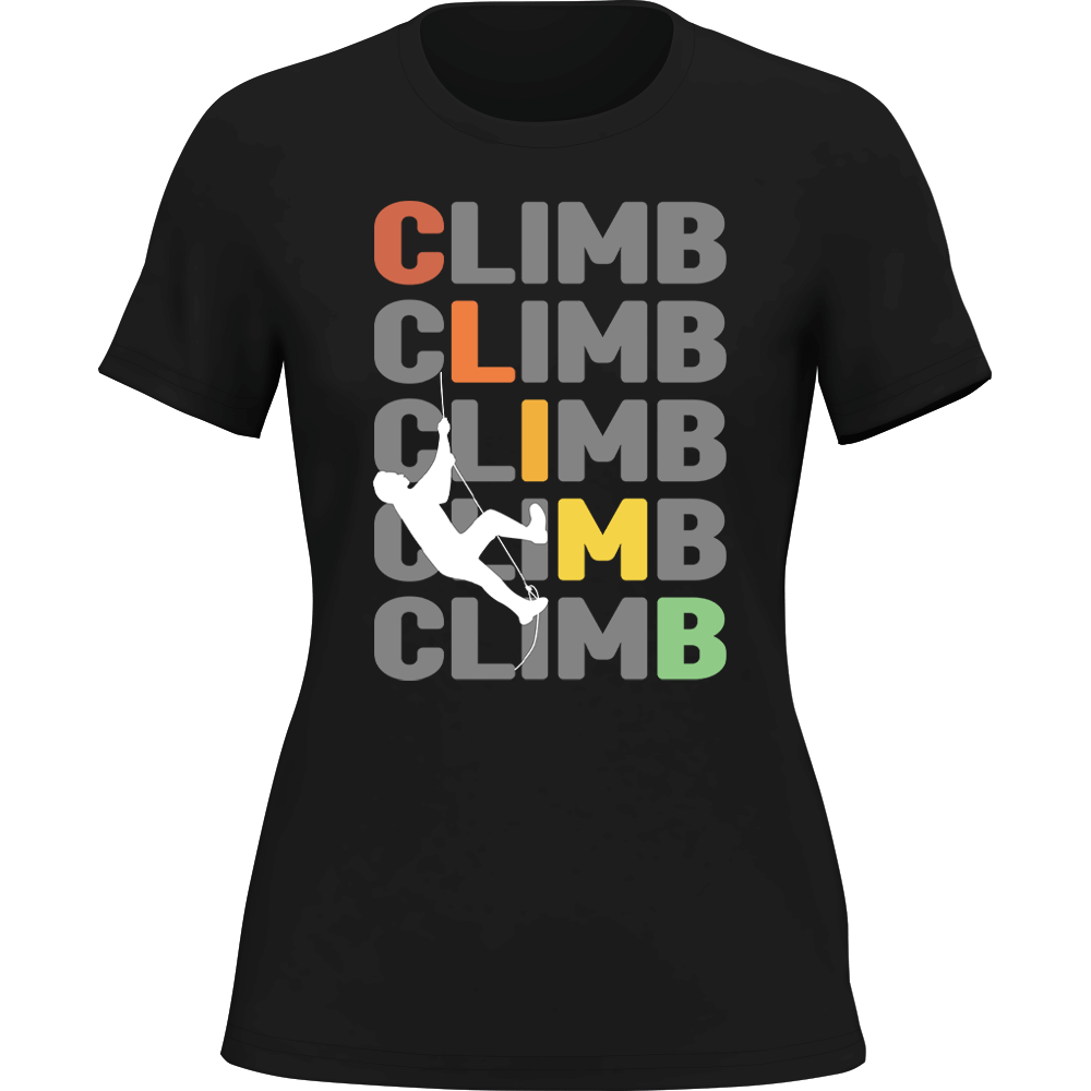 Outdoorzees Climbbbbb T-Shirt for Women