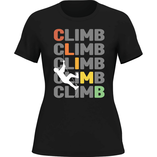 Outdoorzees Climbbbbb T-Shirt for Women