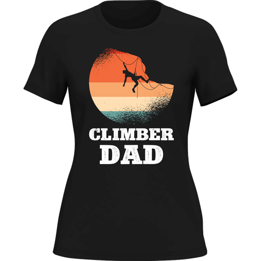 Outdoorzees Climber Dad T-Shirt for Women