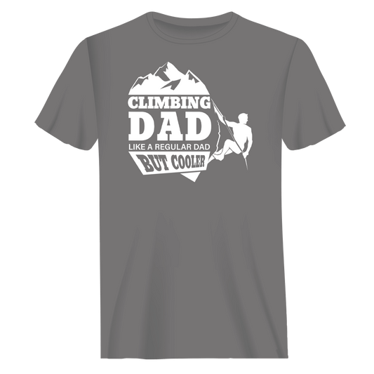 Outdoorzees Climbing Dad Man T-Shirt