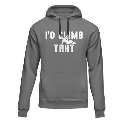 Outdoorzees Climbing I'd Climb That Unisex Hoodie