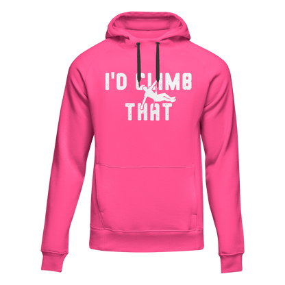 Outdoorzees Climbing I'd Climb That Unisex Hoodie