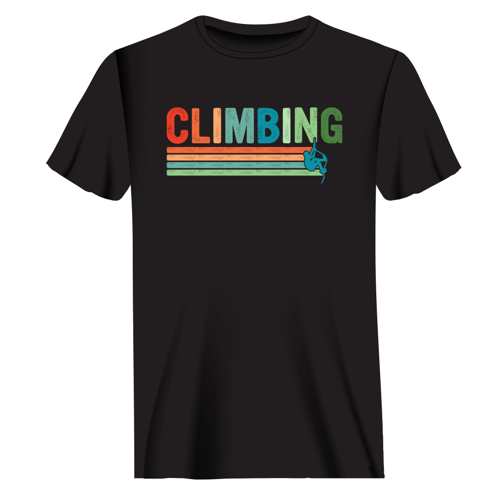 Outdoorzees Climbing Man T-Shirt