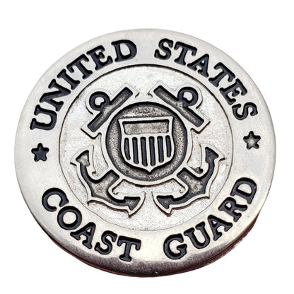 Gone Country COAST GUARD HEROES BLACK SHANTUNG STRAW