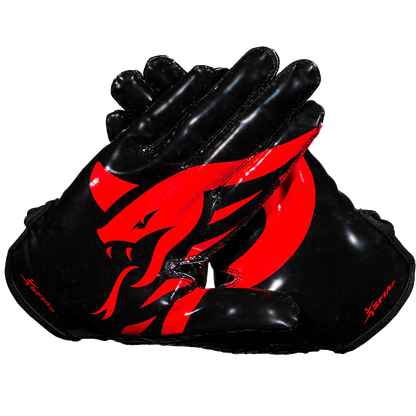 Phenom Elite Football Gloves - VPS4 - Black Cobra Skin