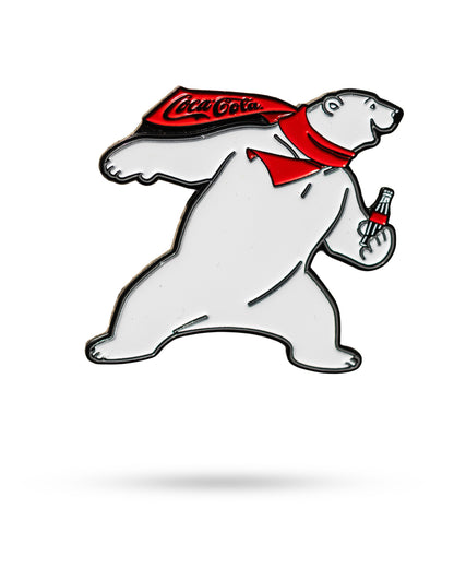 Pins and Aces Coca-Cola Bear - Ball Marker