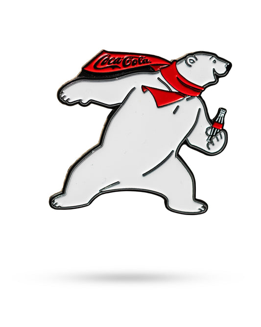 Pins and Aces Coca-Cola Bear - Ball Marker