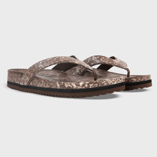 Fleks West Beach Flip Flop - Coconut Shell