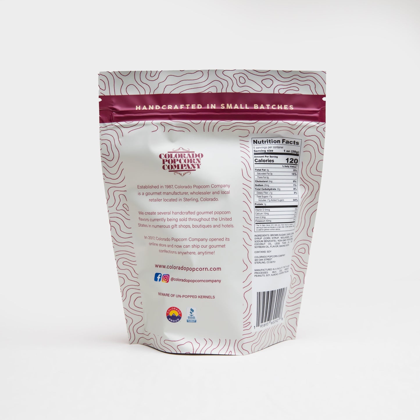 Colorado Popcorn Caramel Popcorn