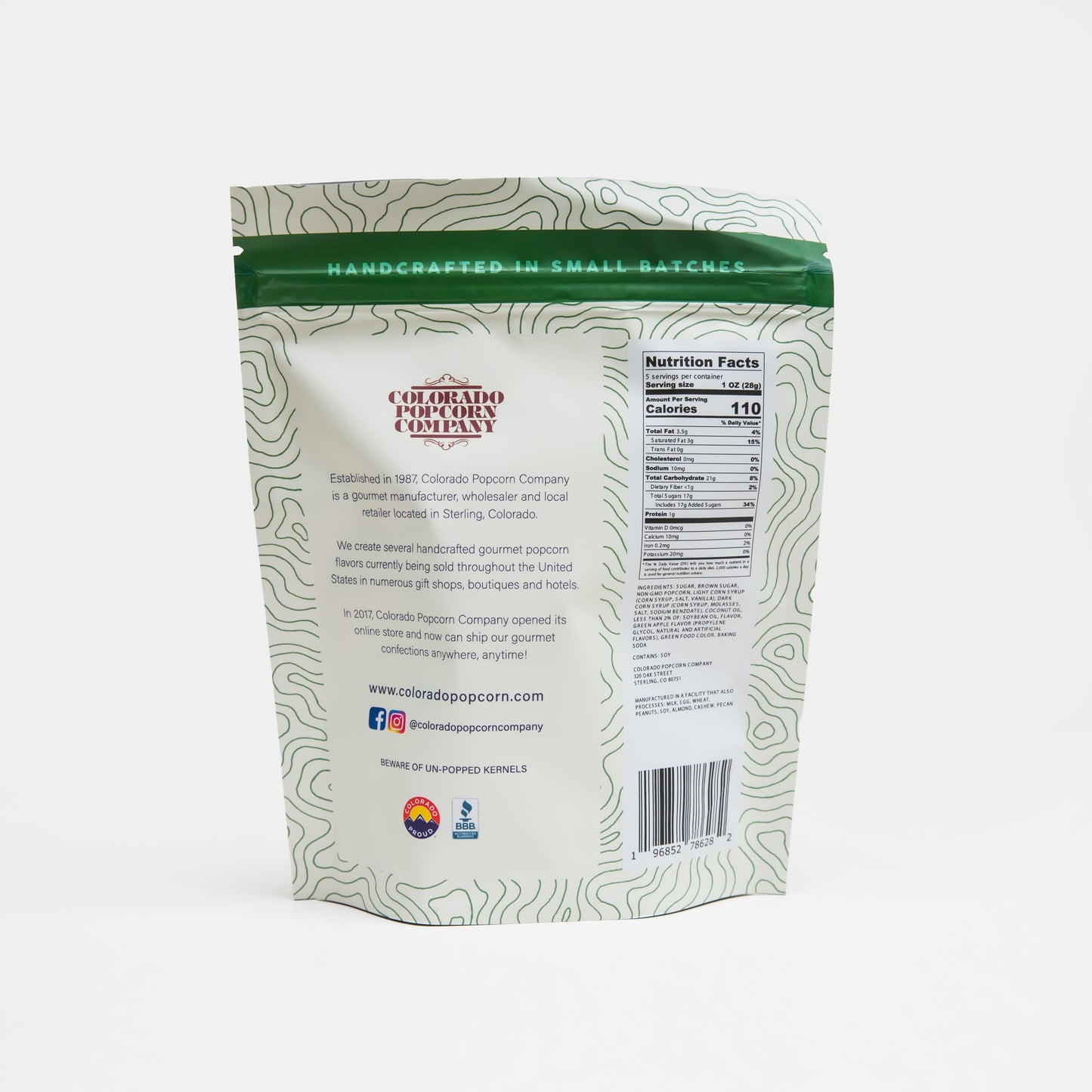 Colorado Popcorn Caramel Apple Popcorn