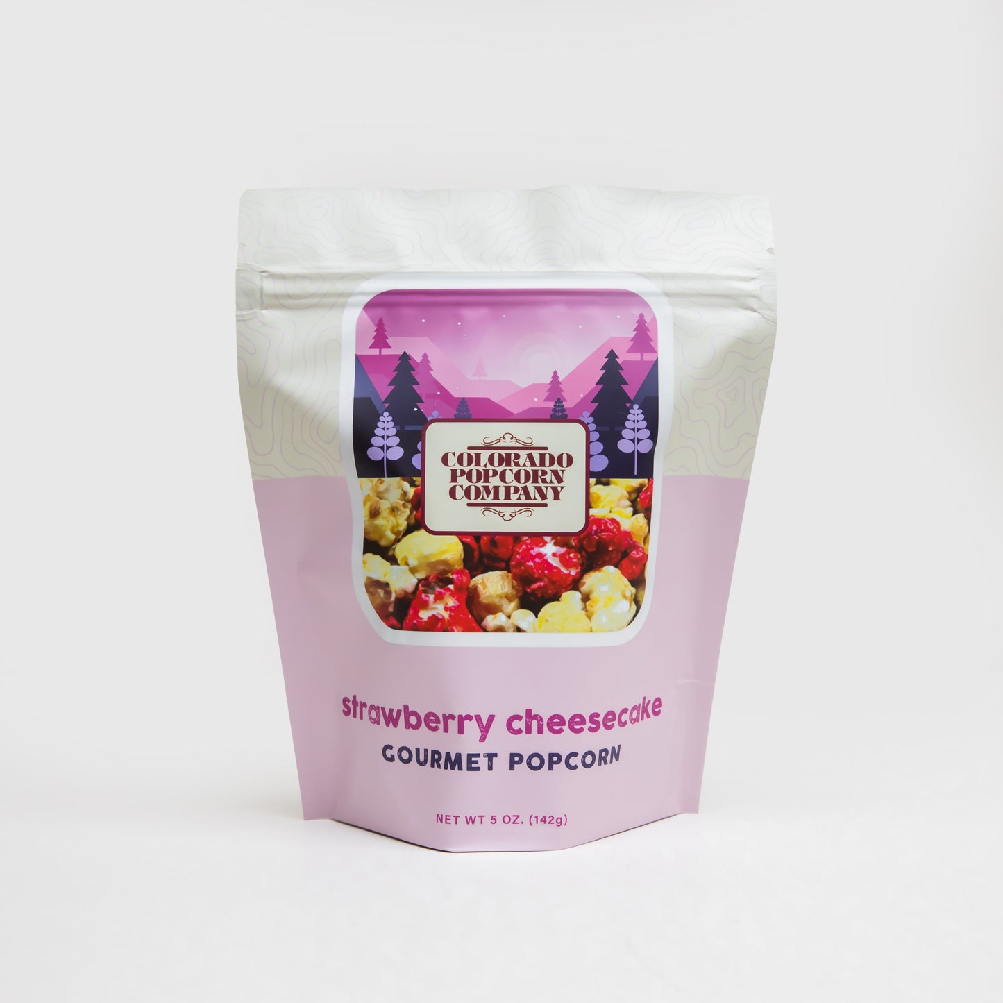 Colorado Popcorn Strawberry Cheesecake Popcorn