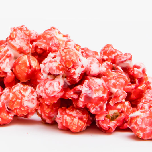 Colorado Popcorn Raspberry White Chocolate Popcorn