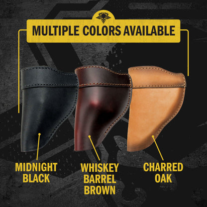 Relentless Tactical The Defender Leather IWB Holster - Fits Snub Nose Style Revolver - Lifetime Warranty - Made in USA