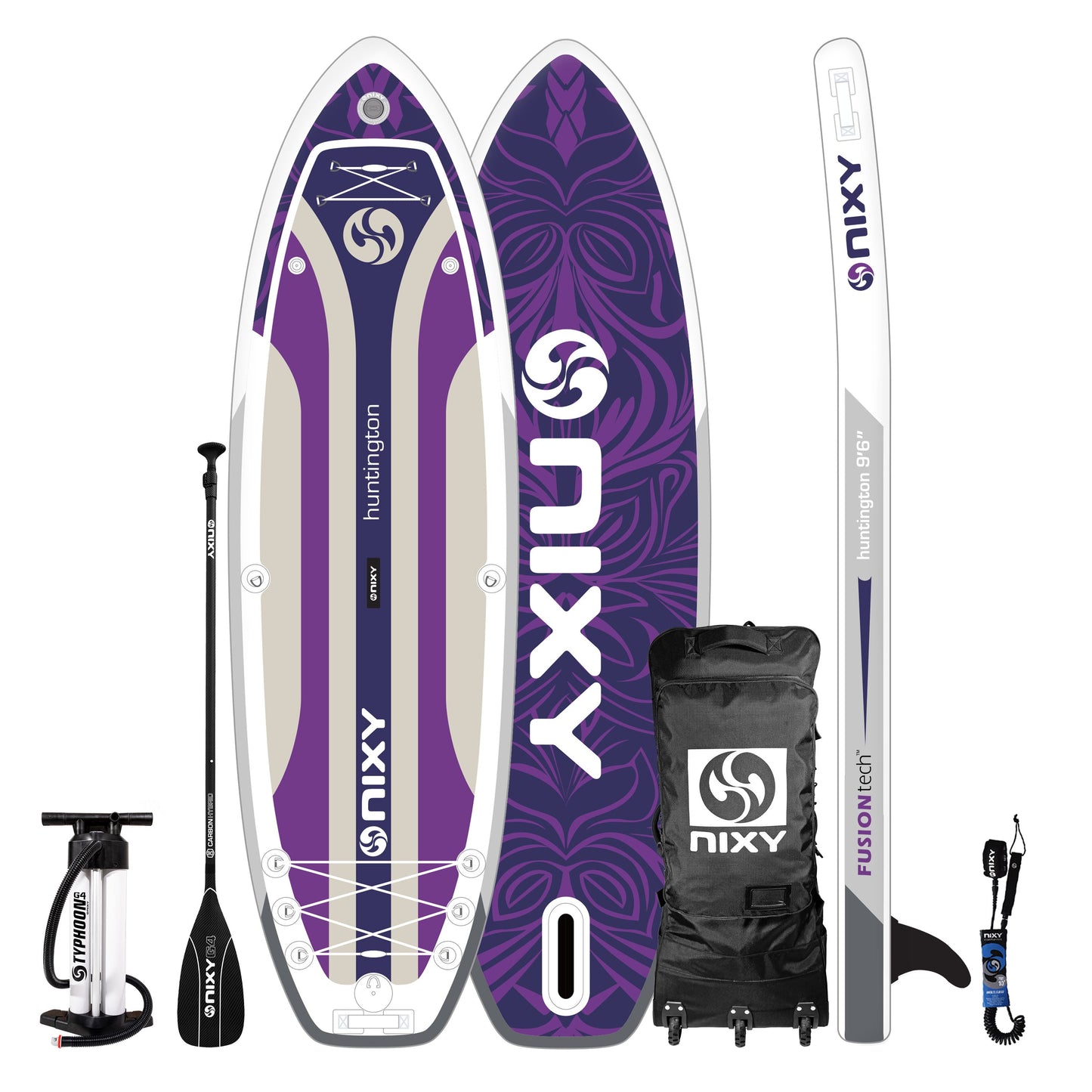 Nixy Huntington G5 Compact Stand UP Paddle Board - 9'6"