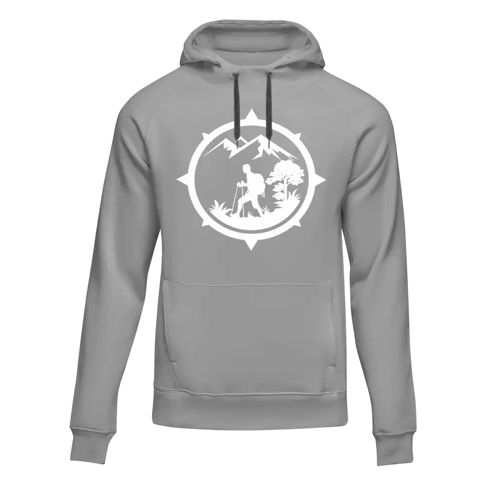 Outdoorzees Hiking Mountain Compass Unisex Hoodie