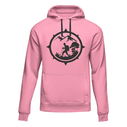Outdoorzees Hiking Mountain Compass Unisex Hoodie