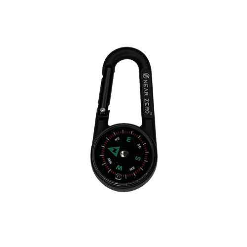 Near Zero Compass / Thermometer Carabiner