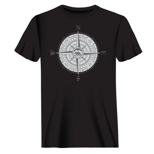 Outdoorzees Compass Camping Man T-Shirt