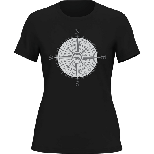 Outdoorzees Compass Camping T-Shirt for Women
