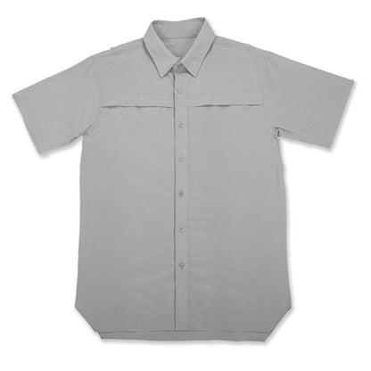 Xotic - Short Sleeve Solid Lifestyle Button Down w/ REPEL-X
