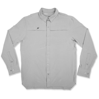 Xotic - Long Sleeve Solid Lifestyle Button Down w/ REPEL-X