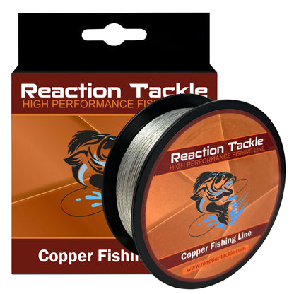 Reaction Tackle Copper Fishing Line - Trolling Wire - Tin Coated - New
