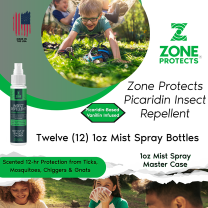 Zone Protects Scented Insect Repellent 1oz Master Case